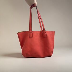 Michael Kors Coral Leather Tote
